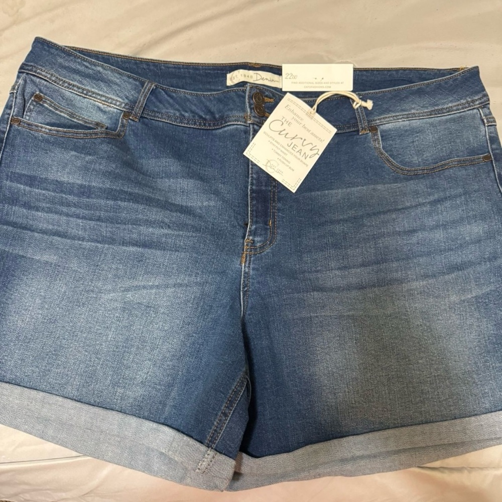 Cato Classic Blue Jean Shorts